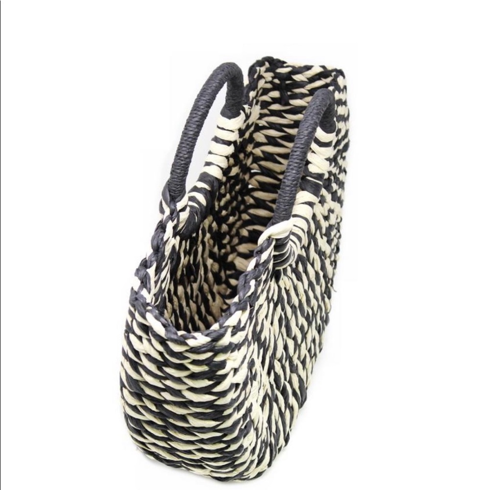 MYKONOS Woven Retro Straw Bag - Picture 3 of 4